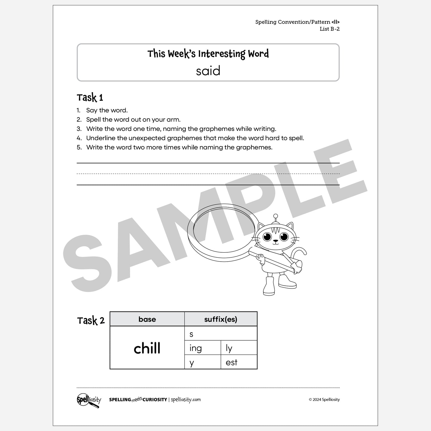 Free Package - <ll>, <zz> & <ff>, <ss>