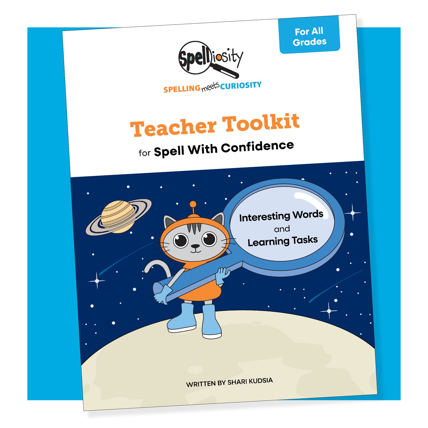 Cover image of Teacher Toolkit for Spell With Confidence digital book.