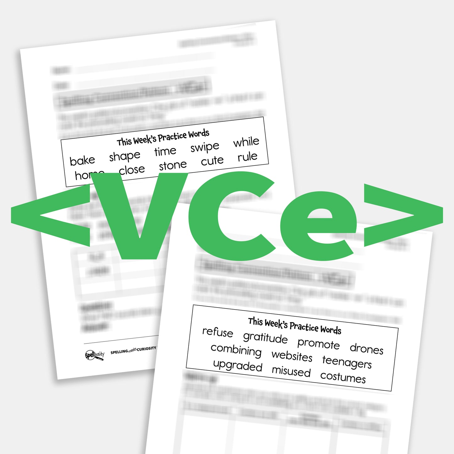 <VCe> Spelling Pattern