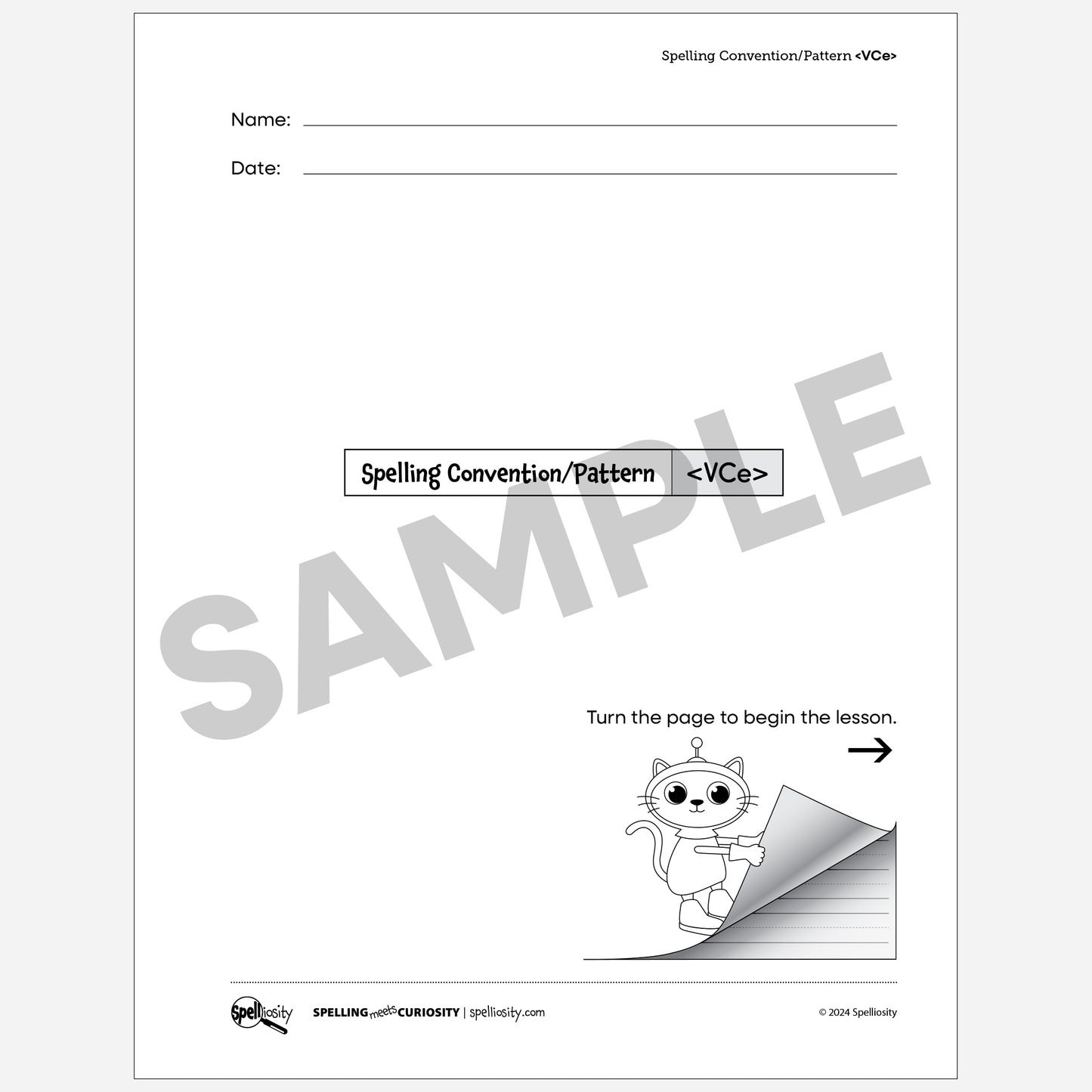 <VCe> Spelling Pattern